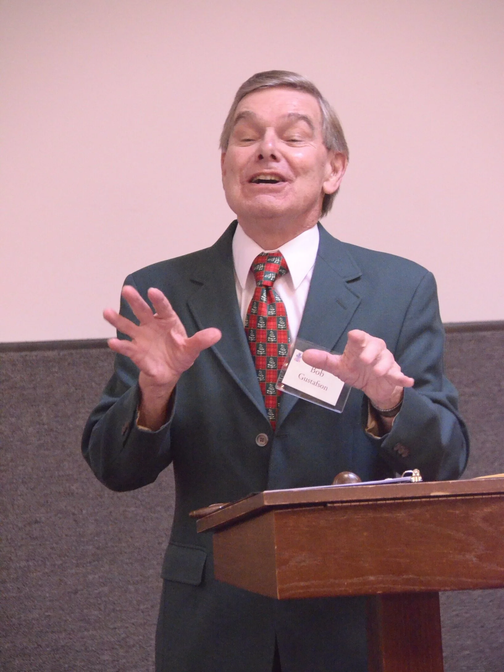 Bob Gustafson, retired minister, shares seasonal stories