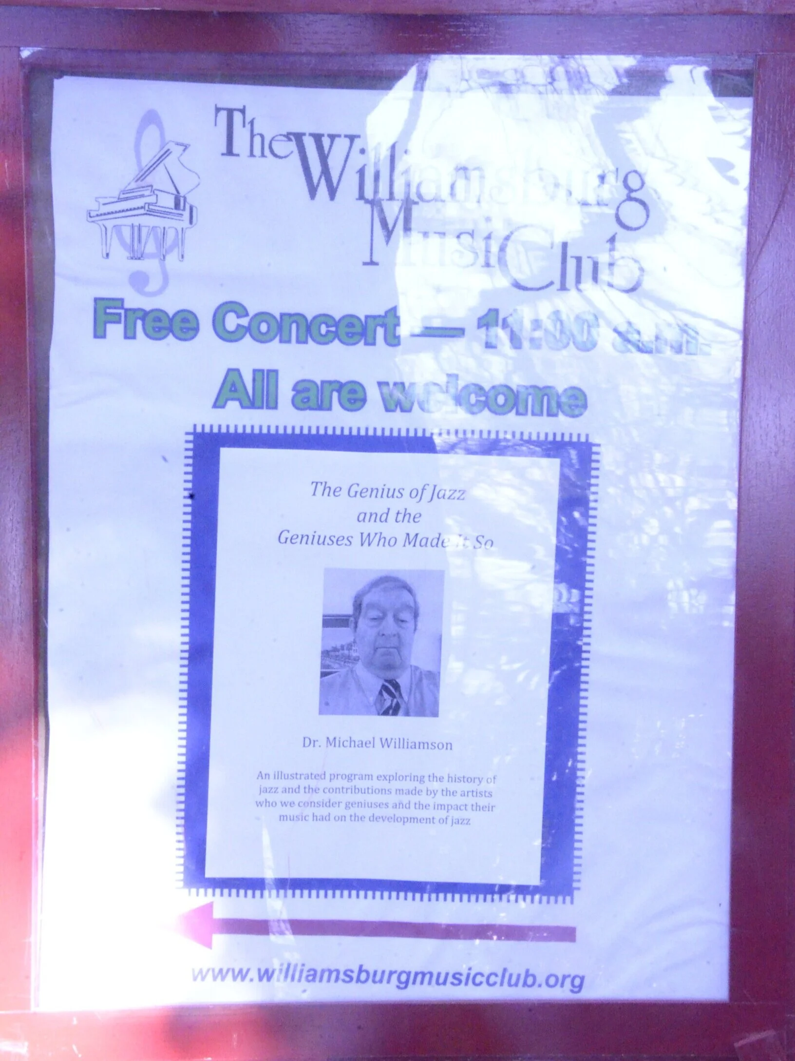 Jan 17th Monthly Meeting: WMC presents The Genius of Jazz and the Geniuses Who Made It So