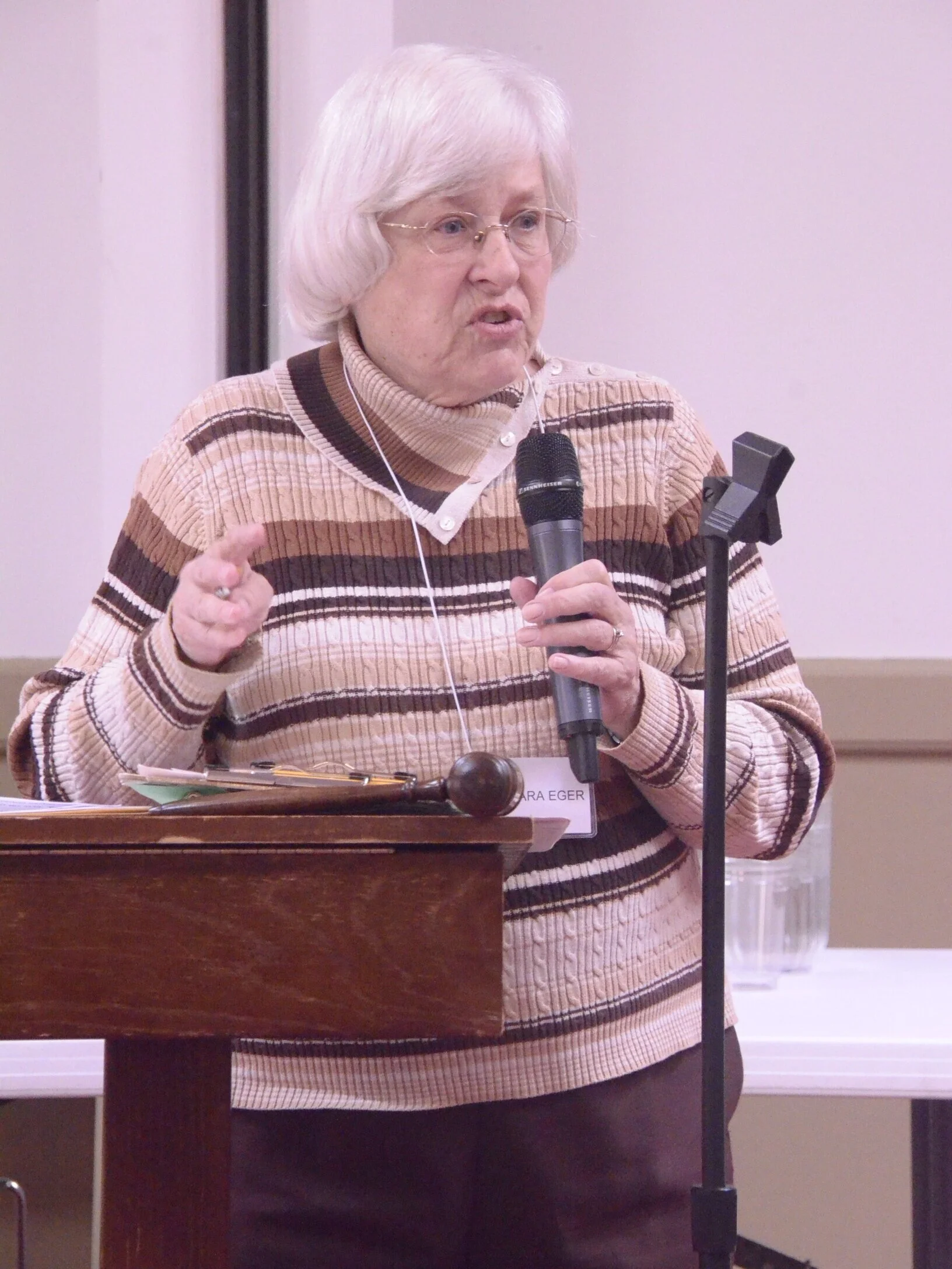 Barbara Eger, GIA Auditions Volunteer Coordinator, invites members to volunteer for GIA Auditions