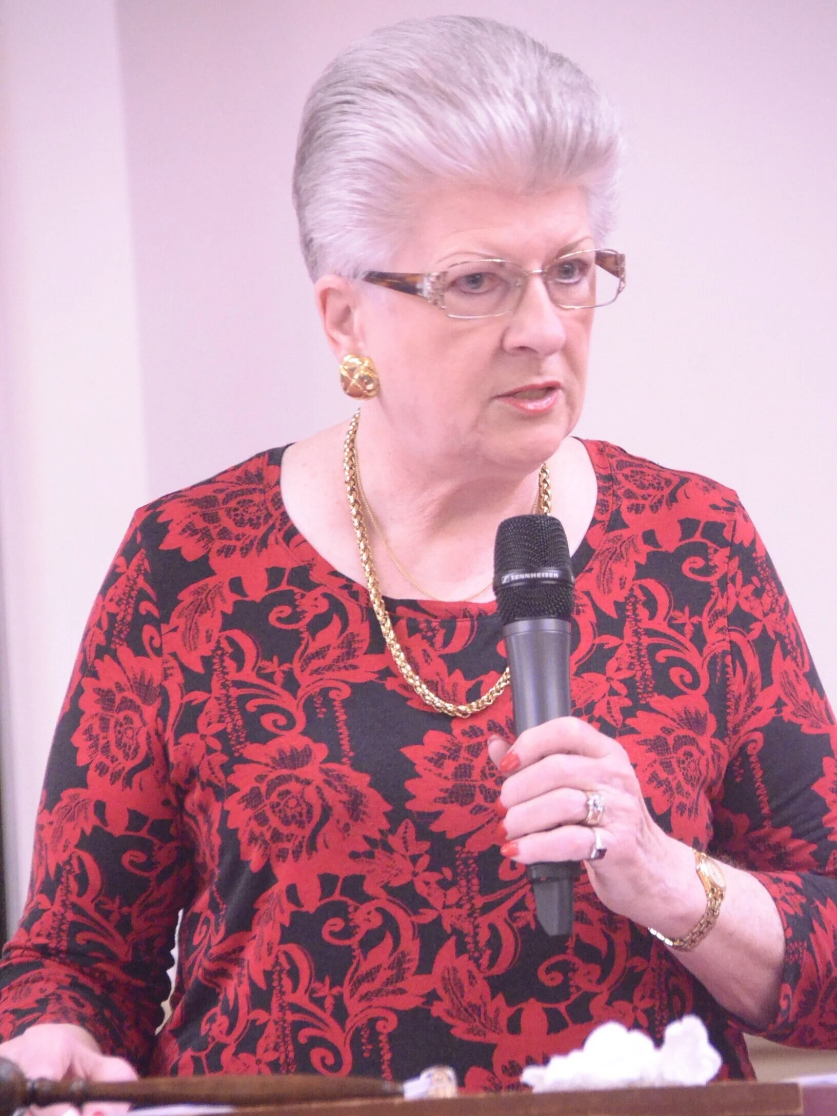 March 21st Monthly Meeting: Donna Herman, President, welcomes WMC members and guests