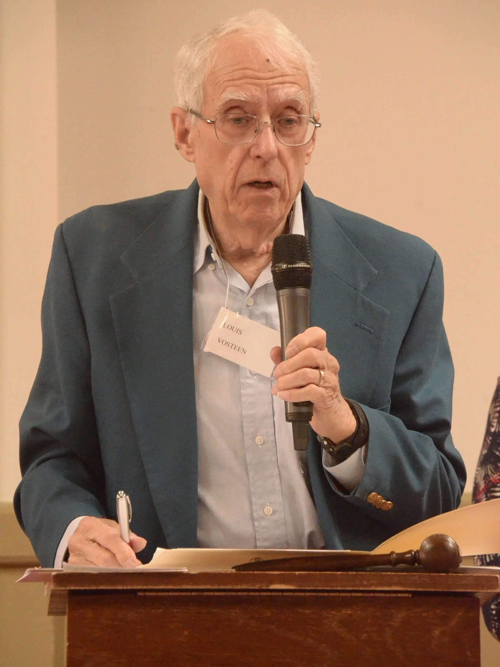 Lou Vosteen, Treasurer, invites WMC members to renew memberships for 2018-2019 club year