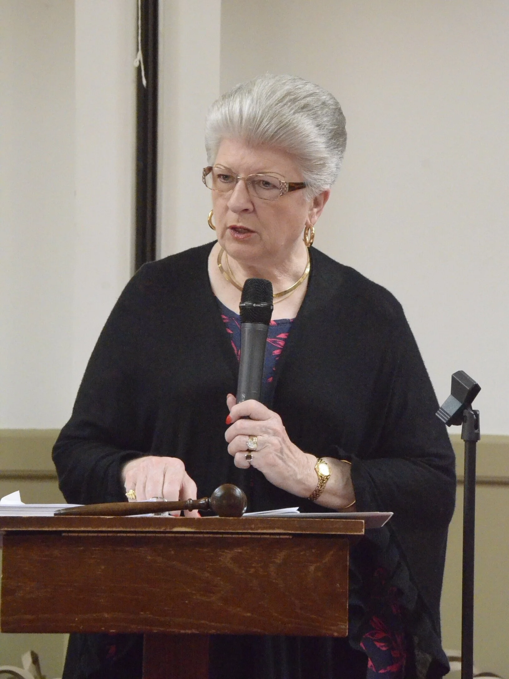 Nov 21st Monthly Meeting: Donna Herman, President, welcomes WMC members and guests