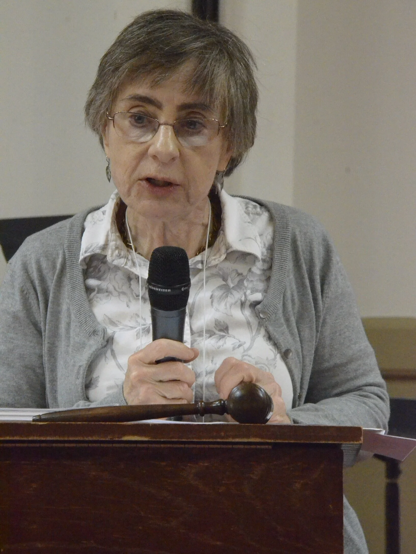 Nancy Burstein, Second VP: Membership, shares membership news