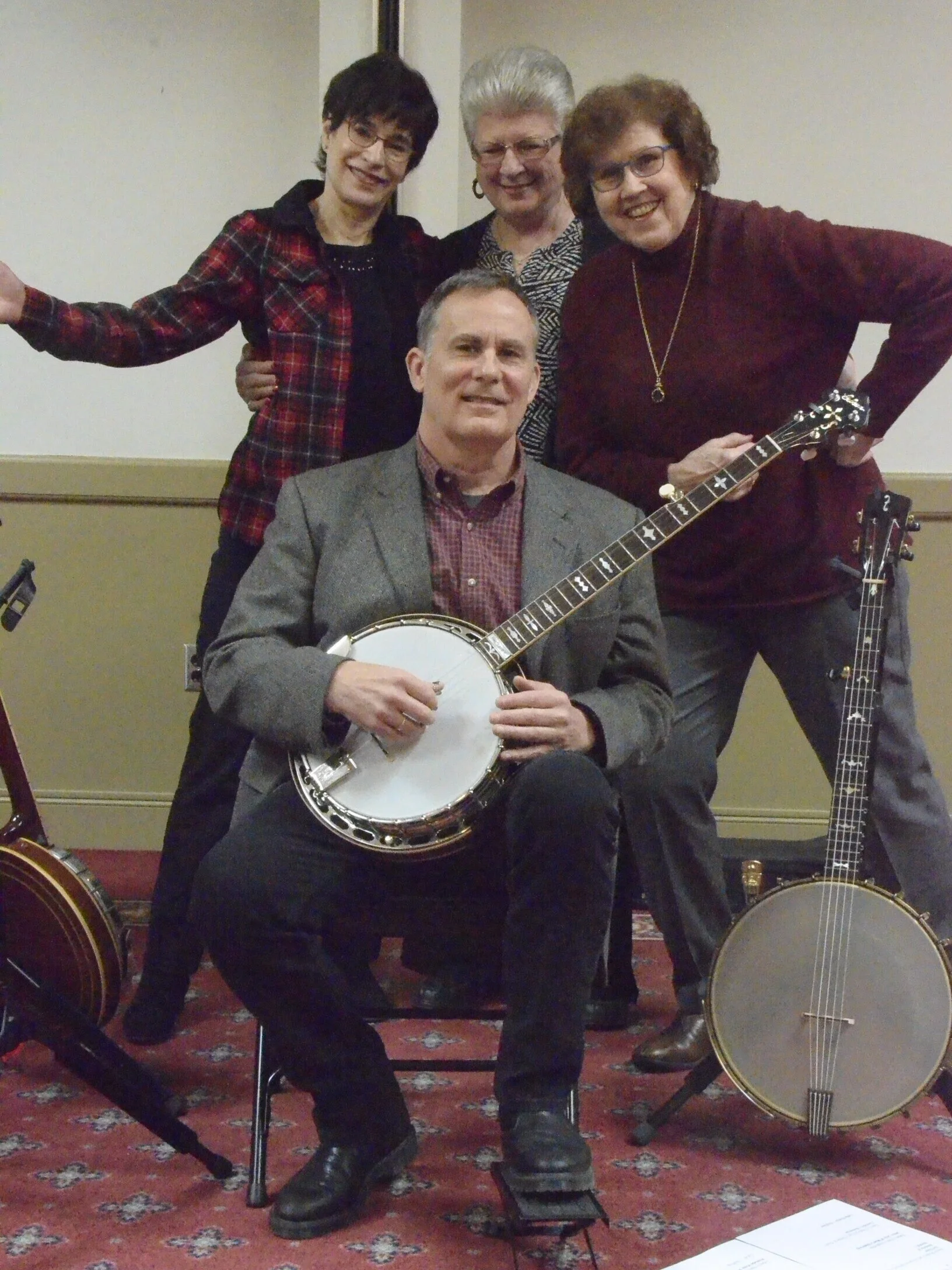 Terry Murphy, Donna Herman, Charlene Campbell, and John Bullard