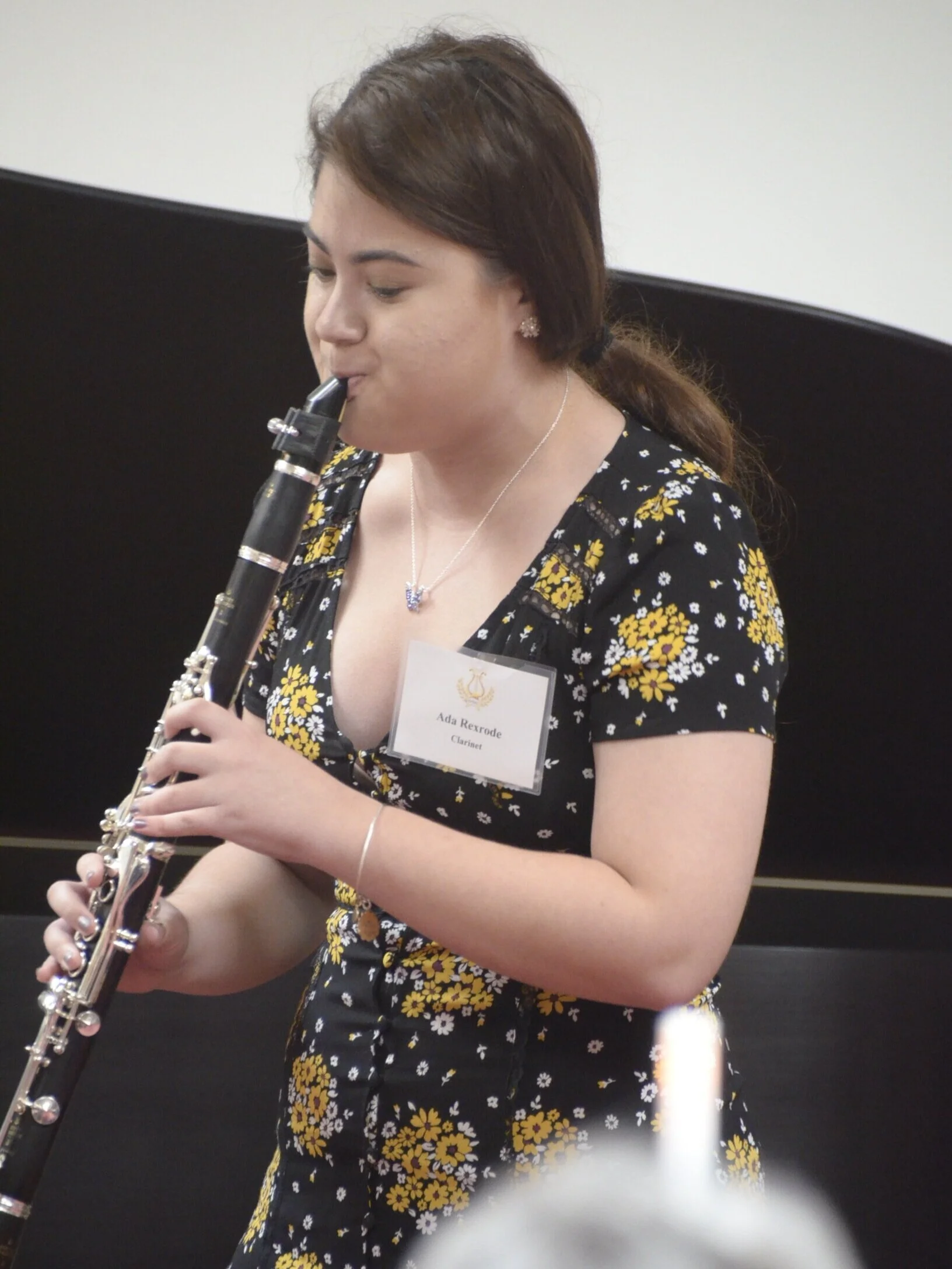 Ada Rexrode, clarinet; Kathy Exton Prize of $500; and WMC Consort Scholarship of $500