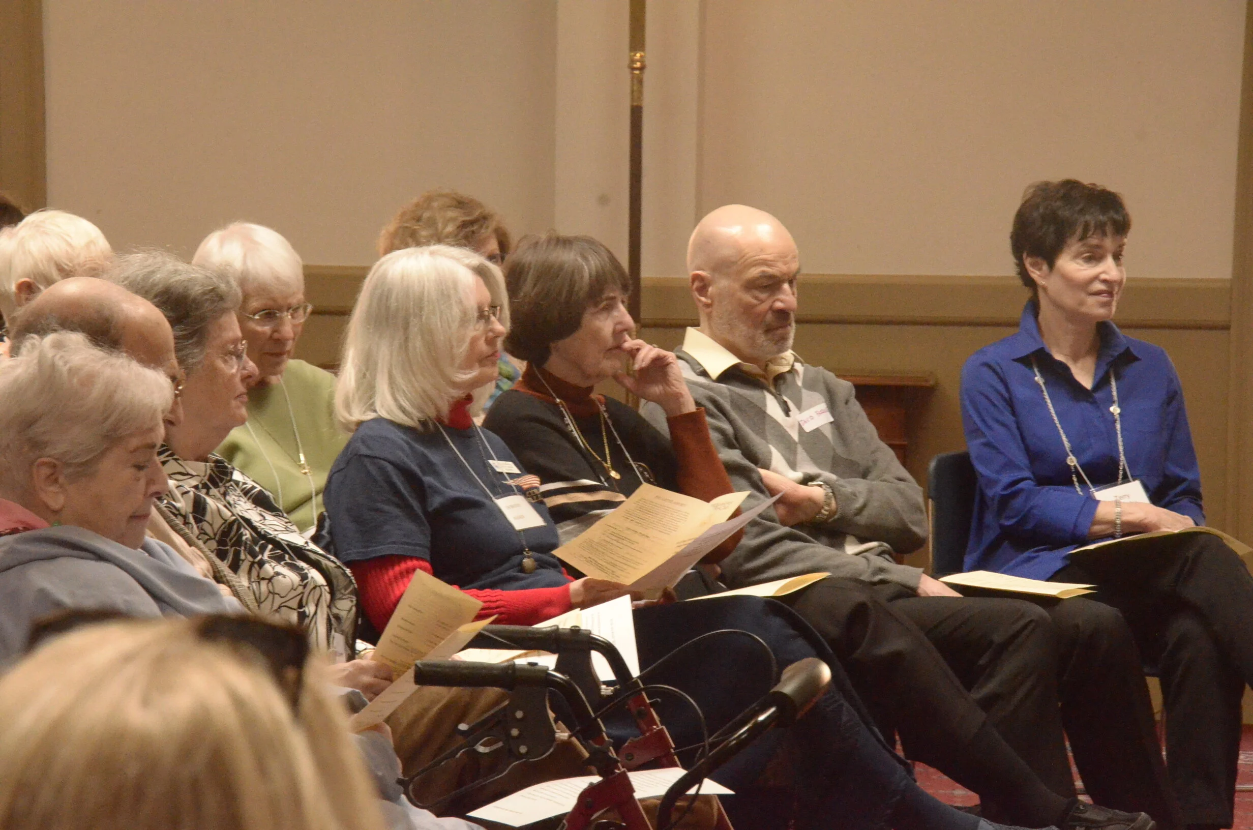 WMC members and guests enjoy the performance!