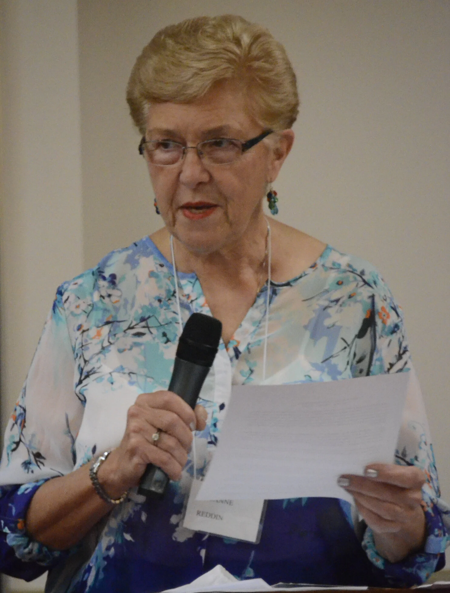 Sept 17th Monthly Meeting:  Rosanne Reddin, President, welcomes members and guests