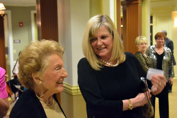 Betty Lewis and Jane Carty
