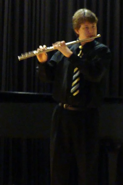 Jr. D.:  Alexander Gorin, Flute; Young Talent Award of $100