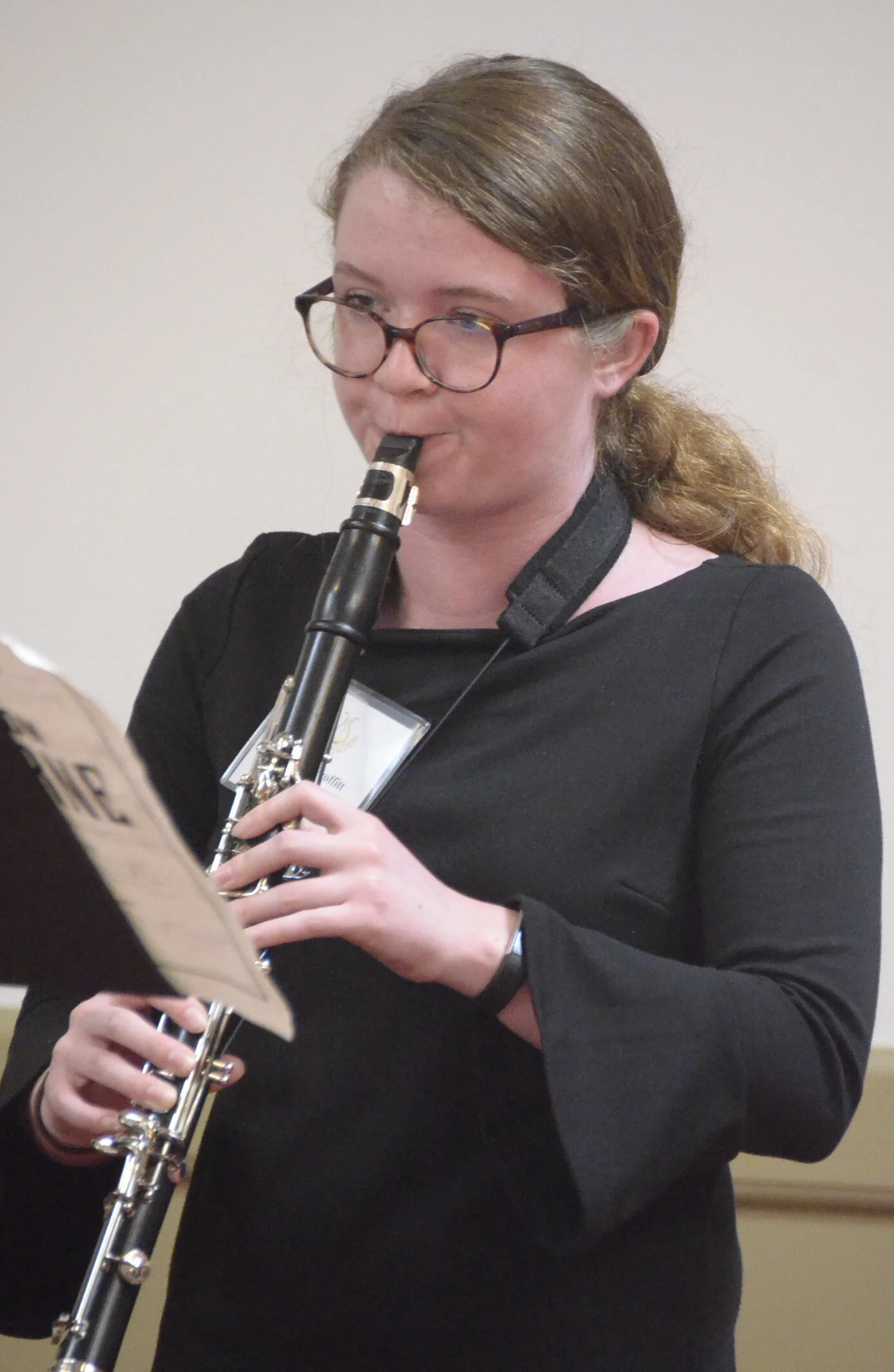 Katelyn Proffitt, clarinet; Kathy Exton Prize of $500