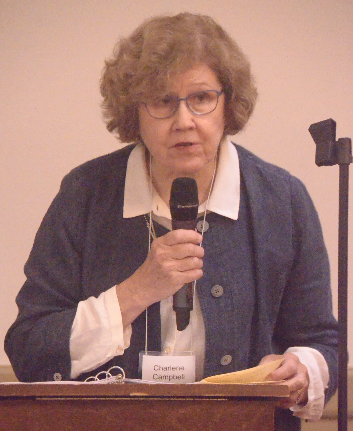 Charlene Campbell, First VP: Programs, speaks about 2016-2017 Musicales