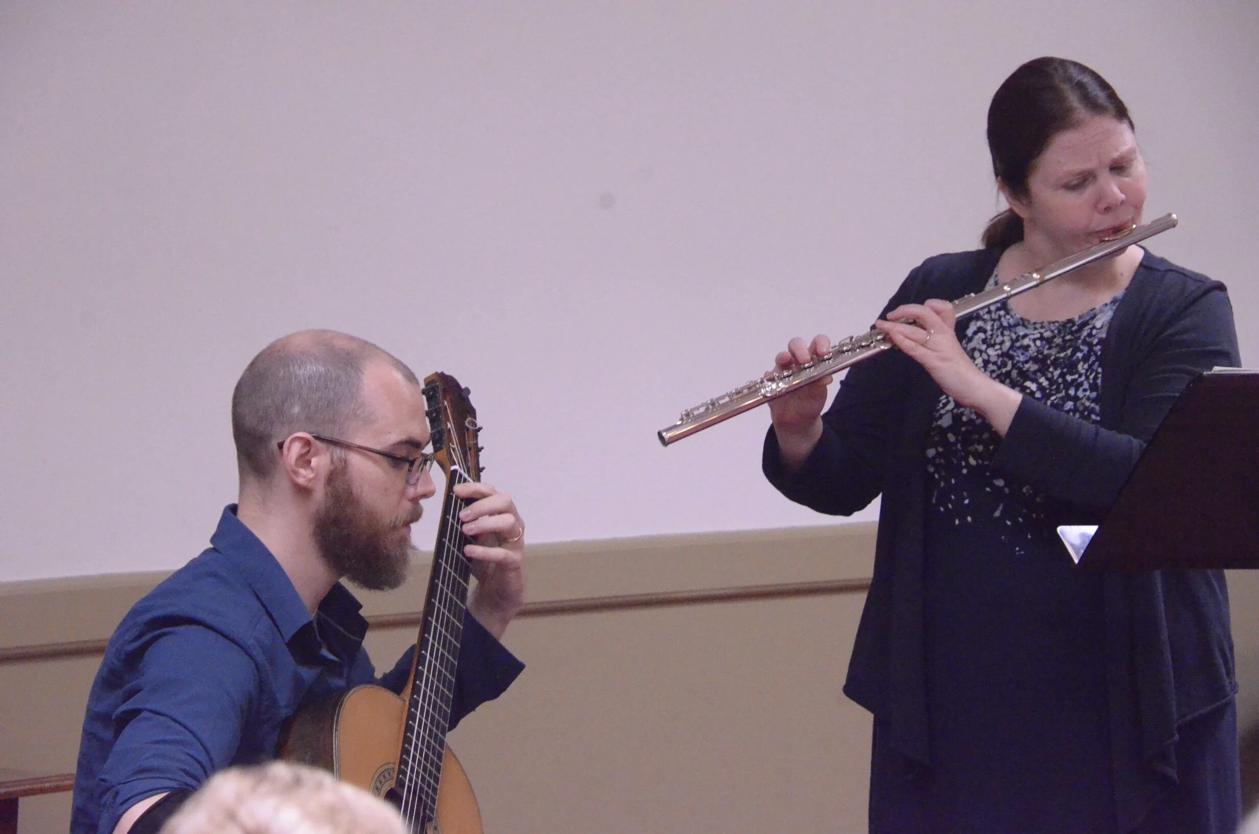 Oct 18th Musicale: WMC presents Duo Thallassa, featuring Todd Holcomb, guitar; and Wayla Chambo, flute