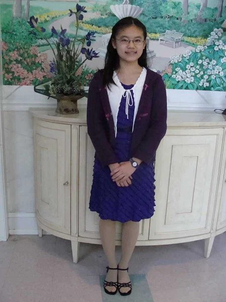 Jr. D.:  Annie Liang, Piano; Honorable Mention and Encouragement Award of $200