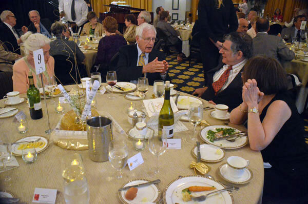 L to R:  Ginny and Frank Brinn; Philip and Nancy Burstein