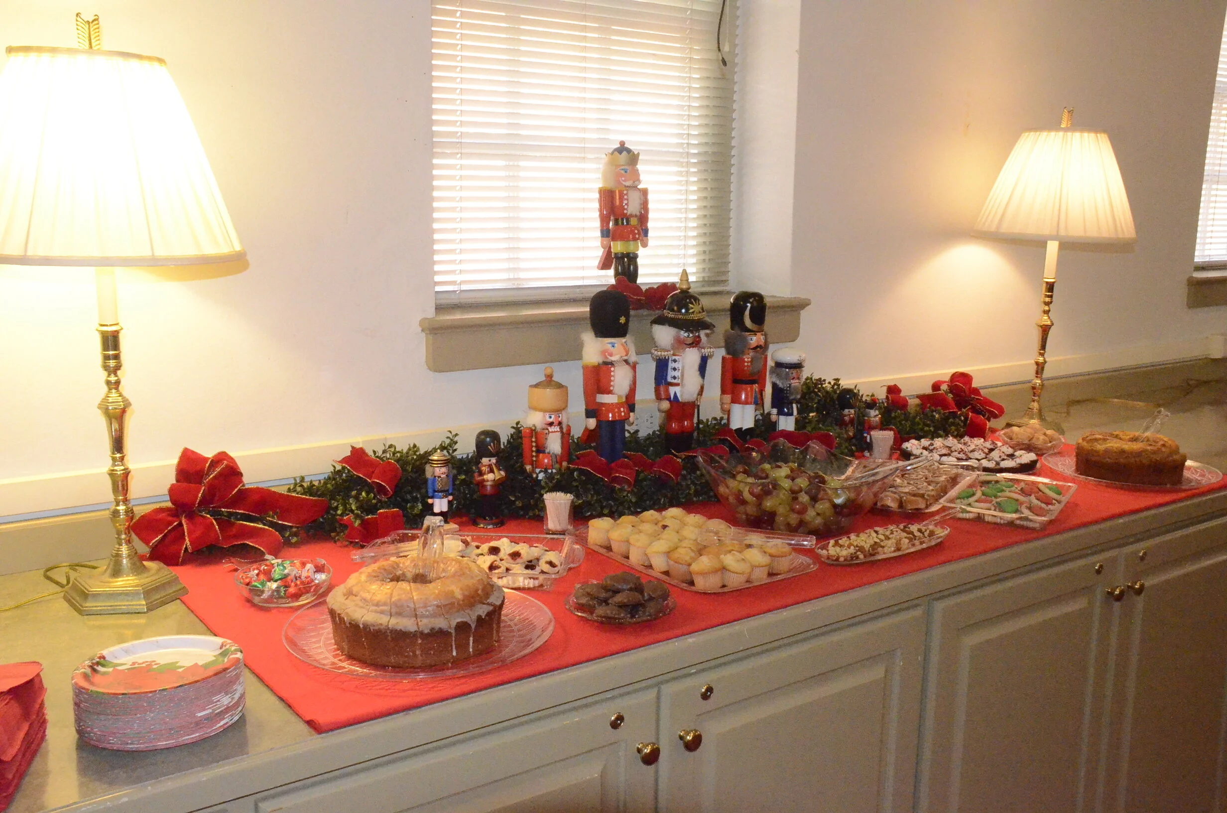 Hospitality Holiday Refreshment Buffet, provided by WMC
