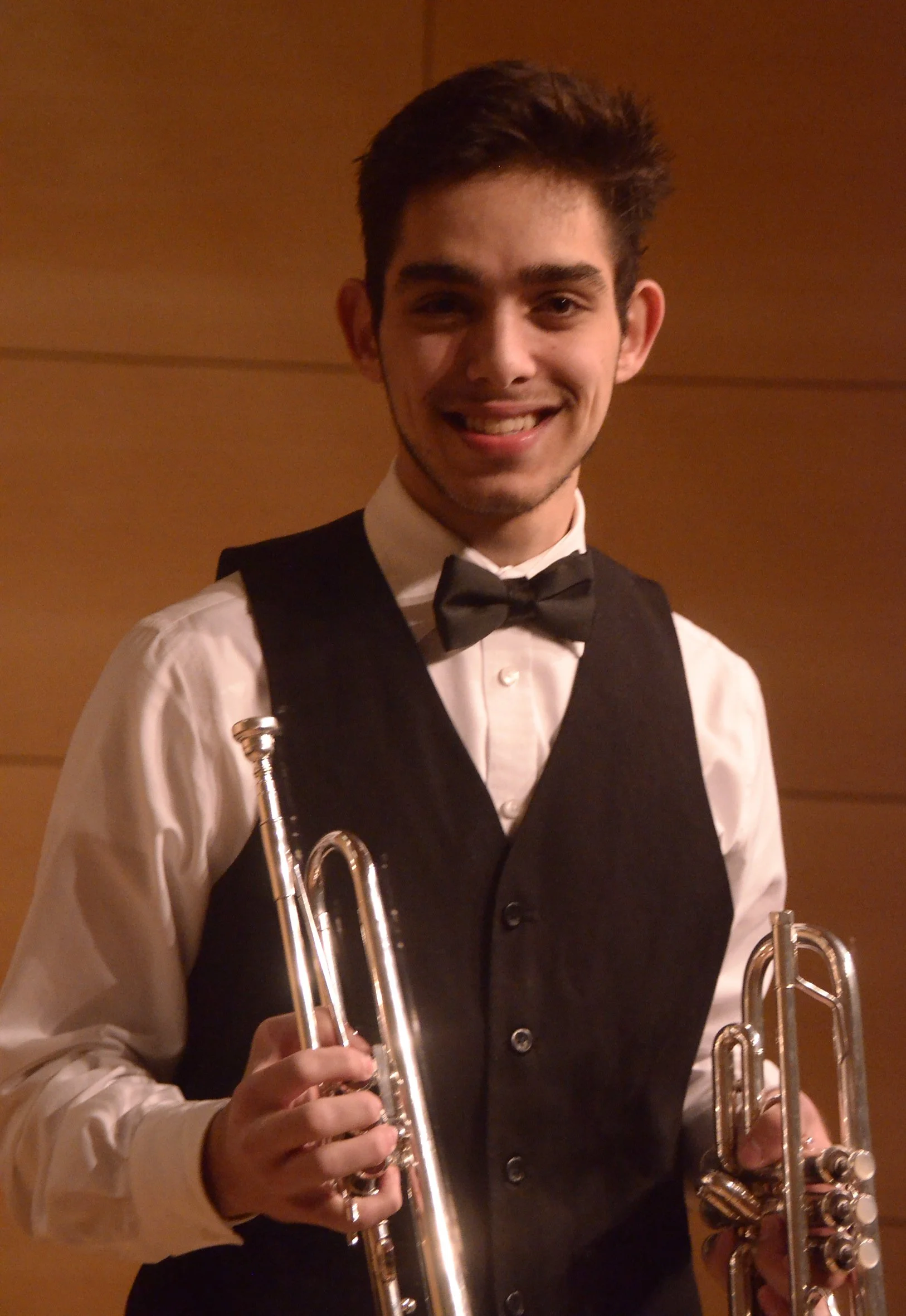 Senior Scholarship, Kathy Exton Prize of $500; Sr. D. First Prize, Outstanding Performance Award of $1000:  Haidar Barbarji, Trumpet