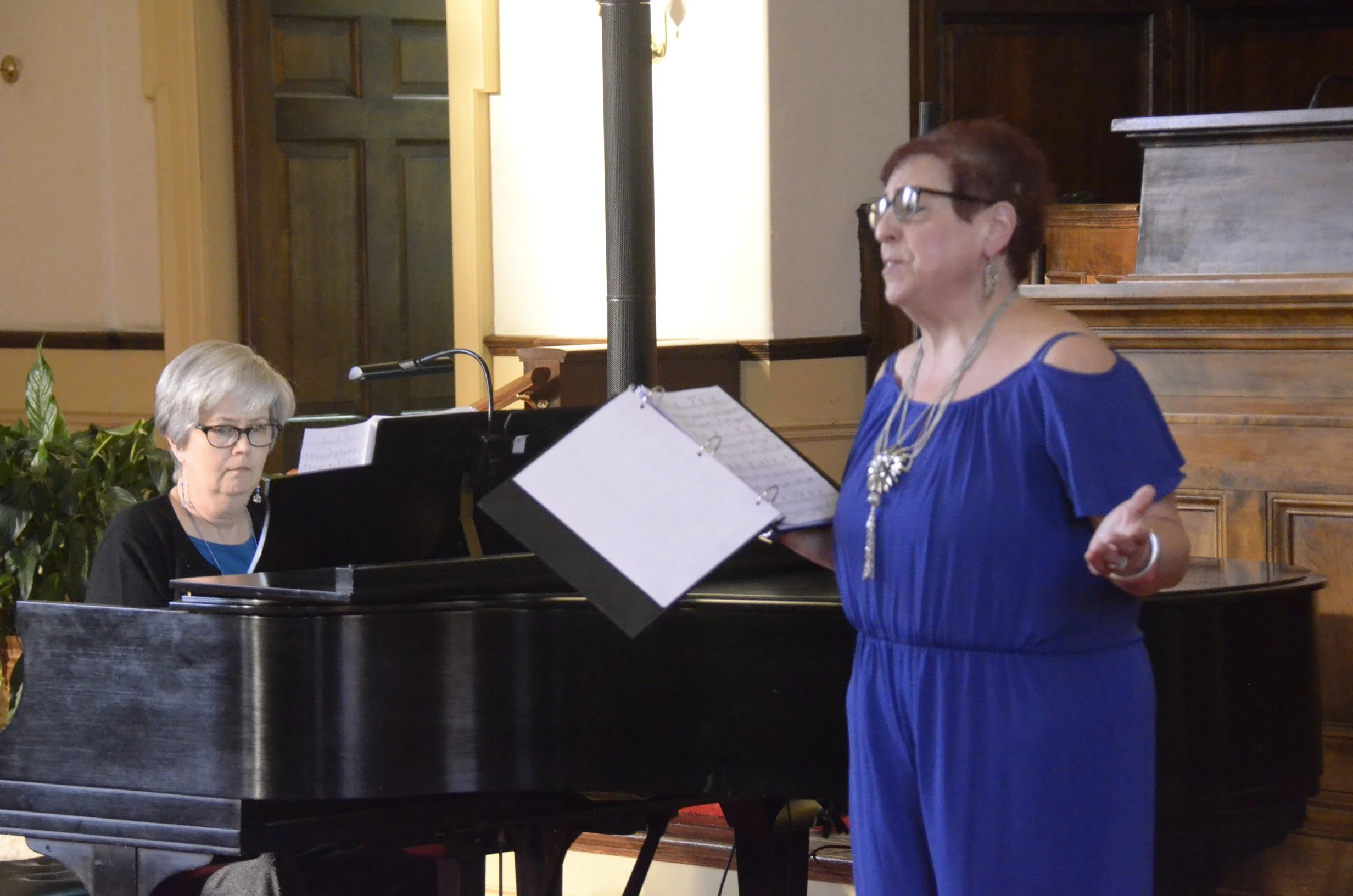 Climb Every Moutain; by Stephanie Lupo, Vocalist; accompanied by Paulette Amory