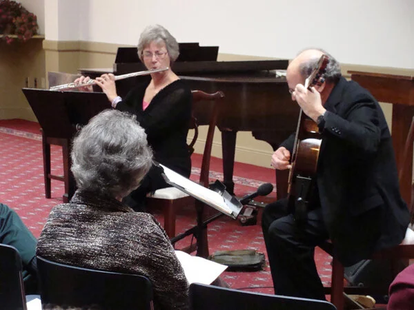 Feb 20th:  Margaret Carlson, Flute; and Clifford Morris, Guitar