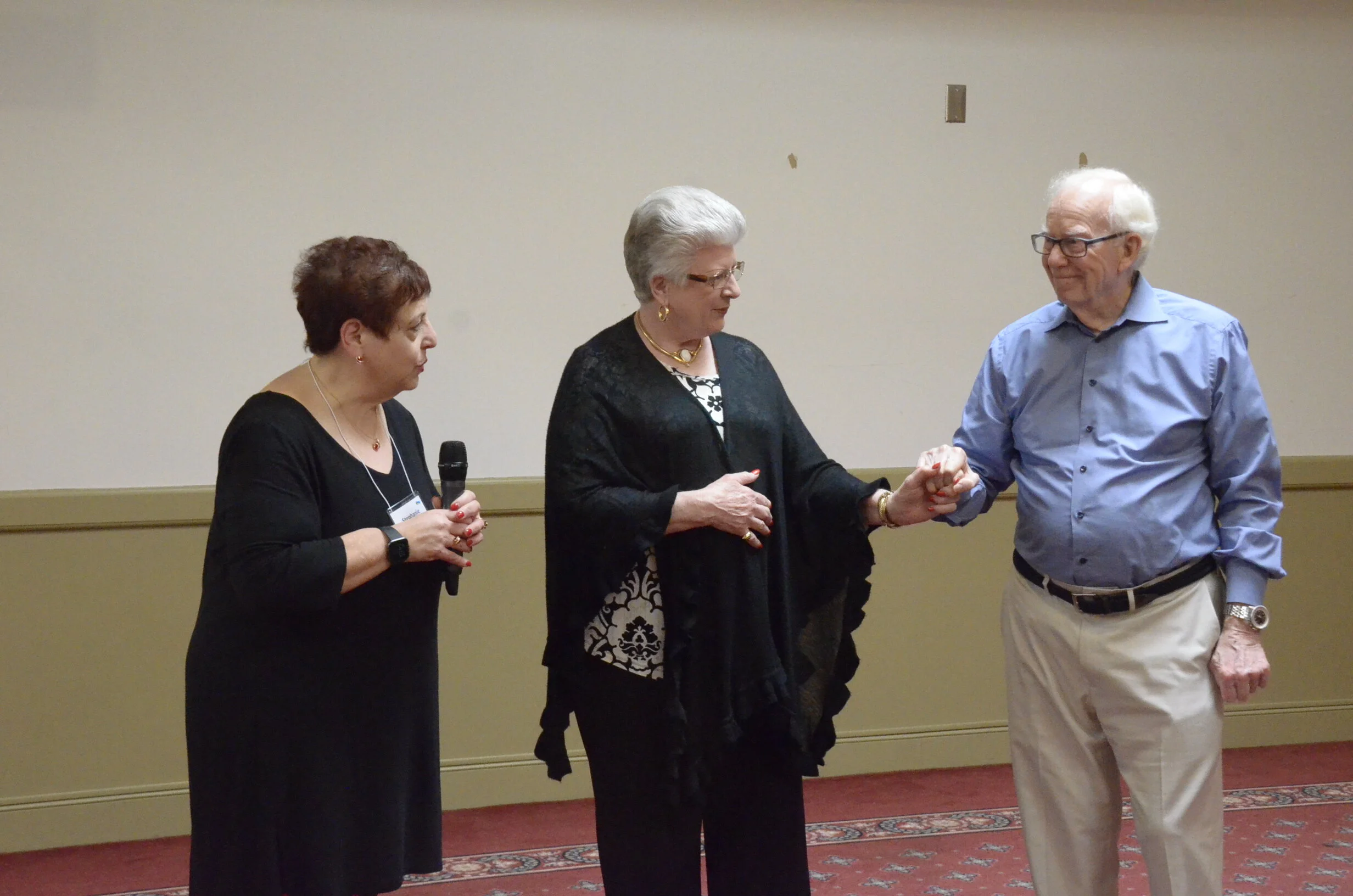 A very Happy 90th Birthday to Bill Doyle, singing led by Stephanie Lupo