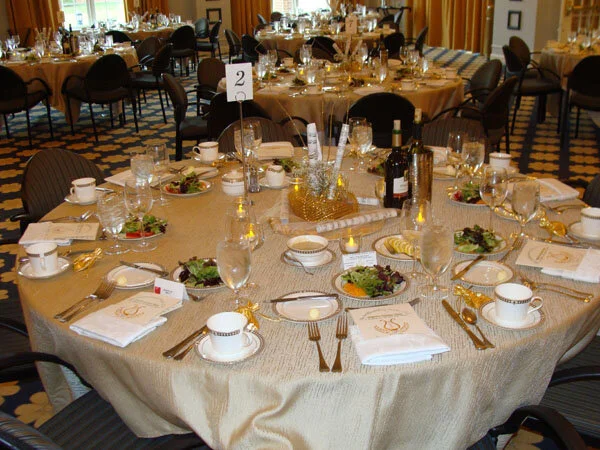Golden Gala Dining Table