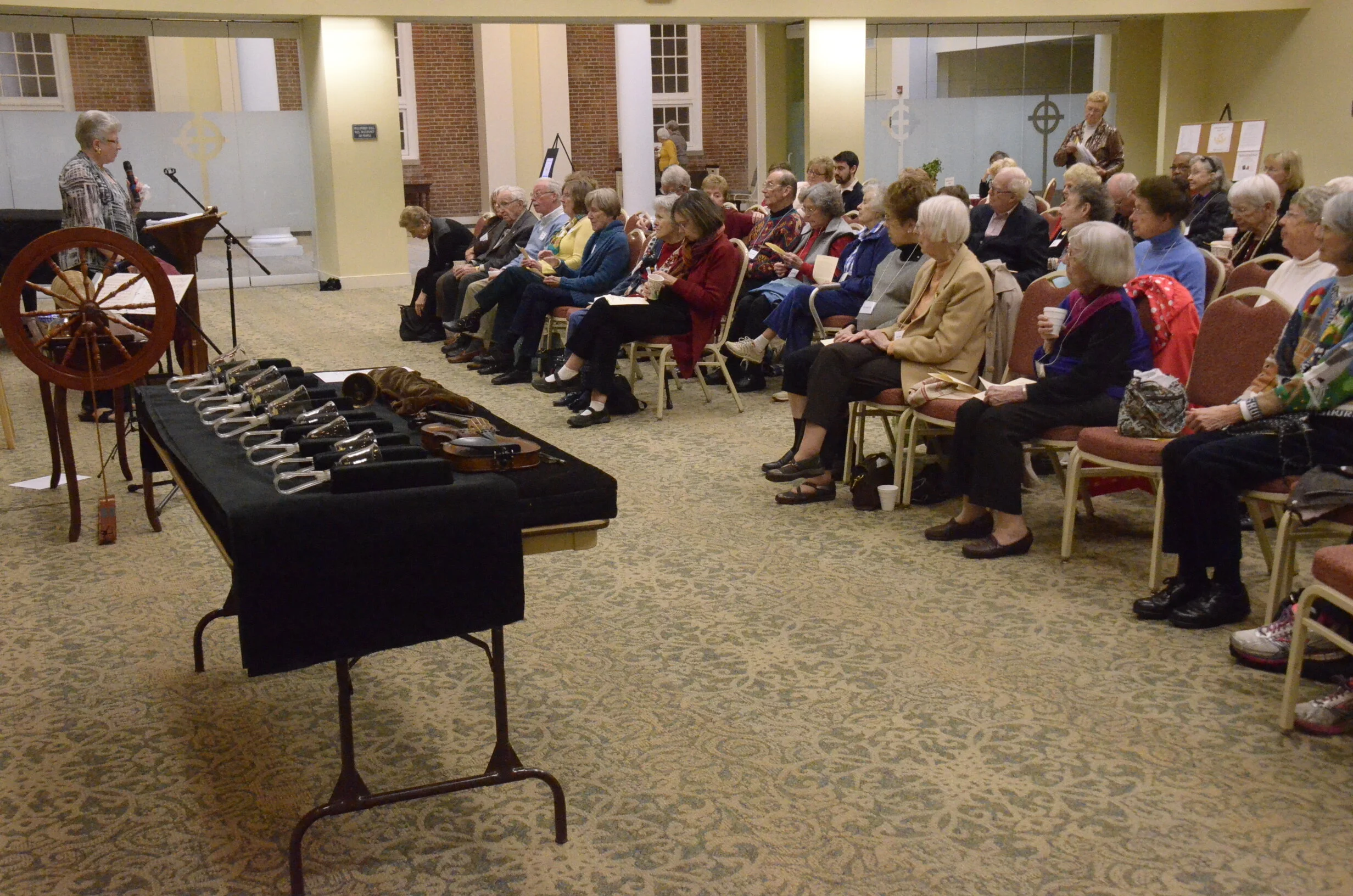 Feb 15th Monthly Meeting (held at WUMC): Donna Herman, President, welcomes WMC members and guests