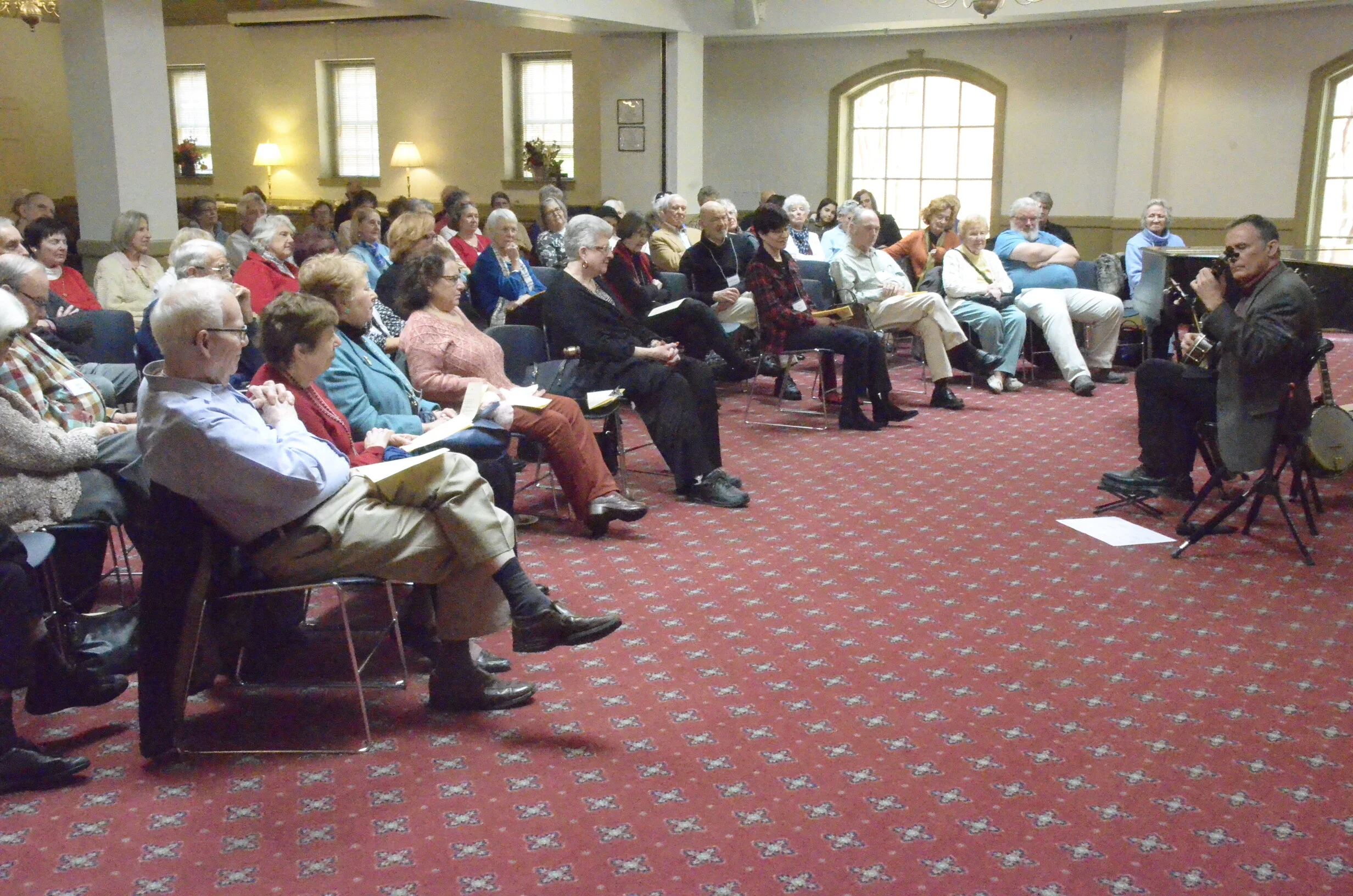 WMC members and guests enjoy the performance!