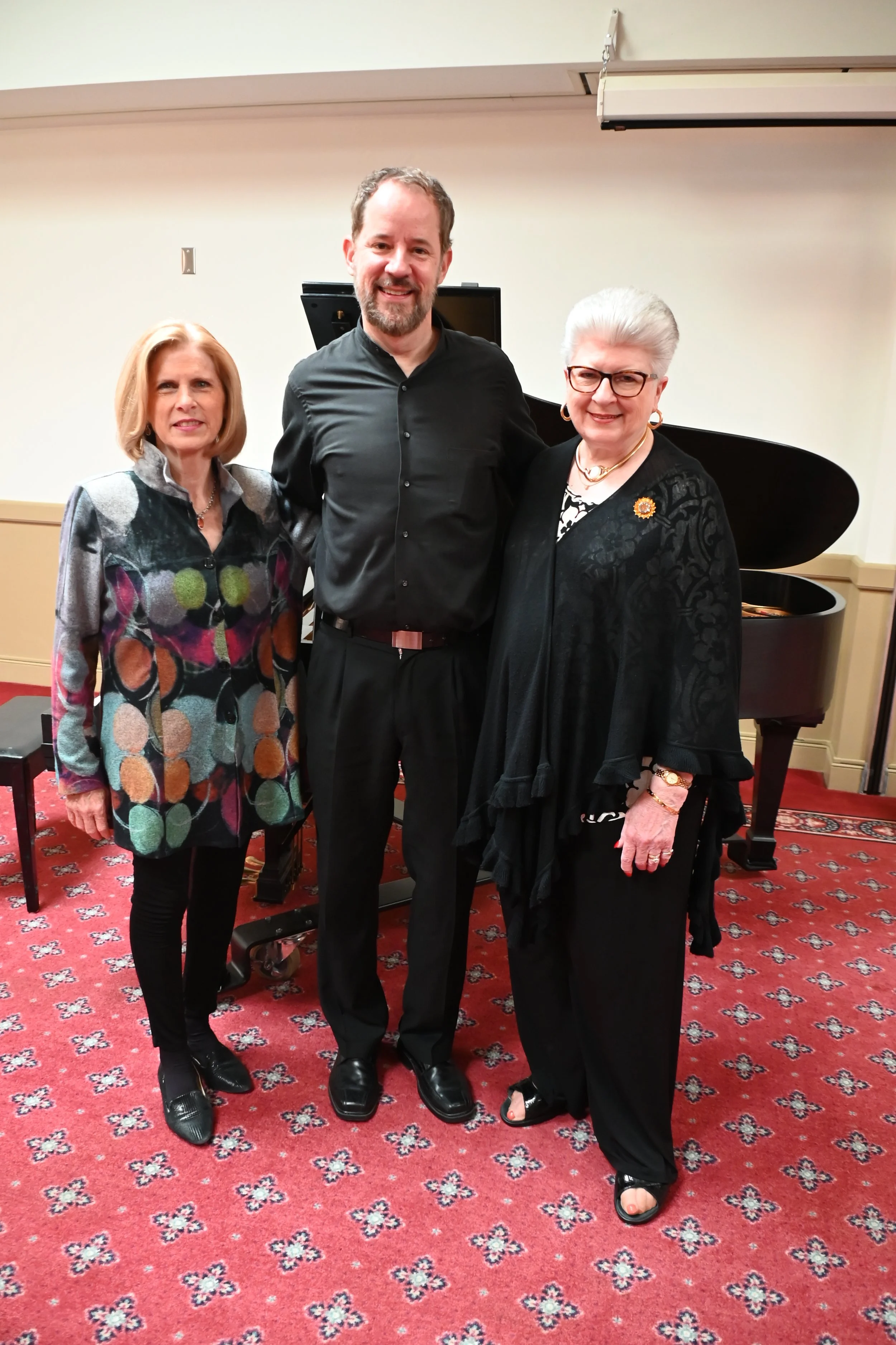 Alisa Bohon, Dr. Paul Steinberg, and Donna Herman