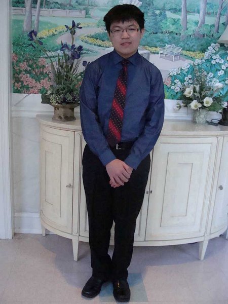 Sr. D.:  Alexander Liang, Piano; Second Prize, Musical Achievement Award of $750 (Co-Winner)