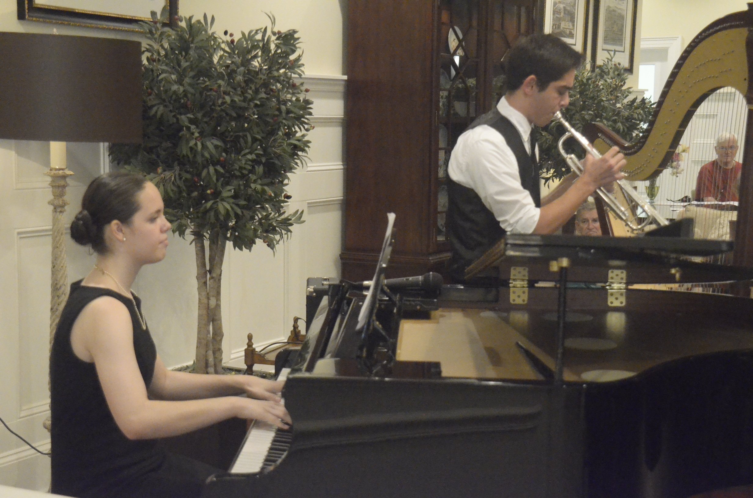 Eliza Geer and Haidar Barbarji