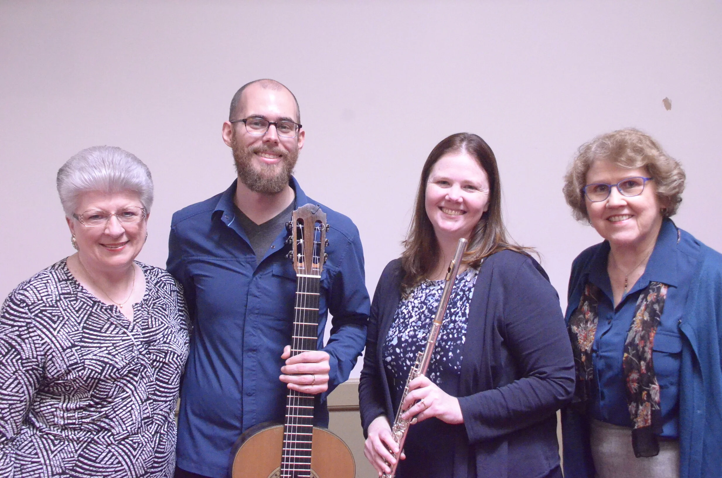 Donna Herman, President, Todd and Wayla, Charlene Campbell, First VP: Programs