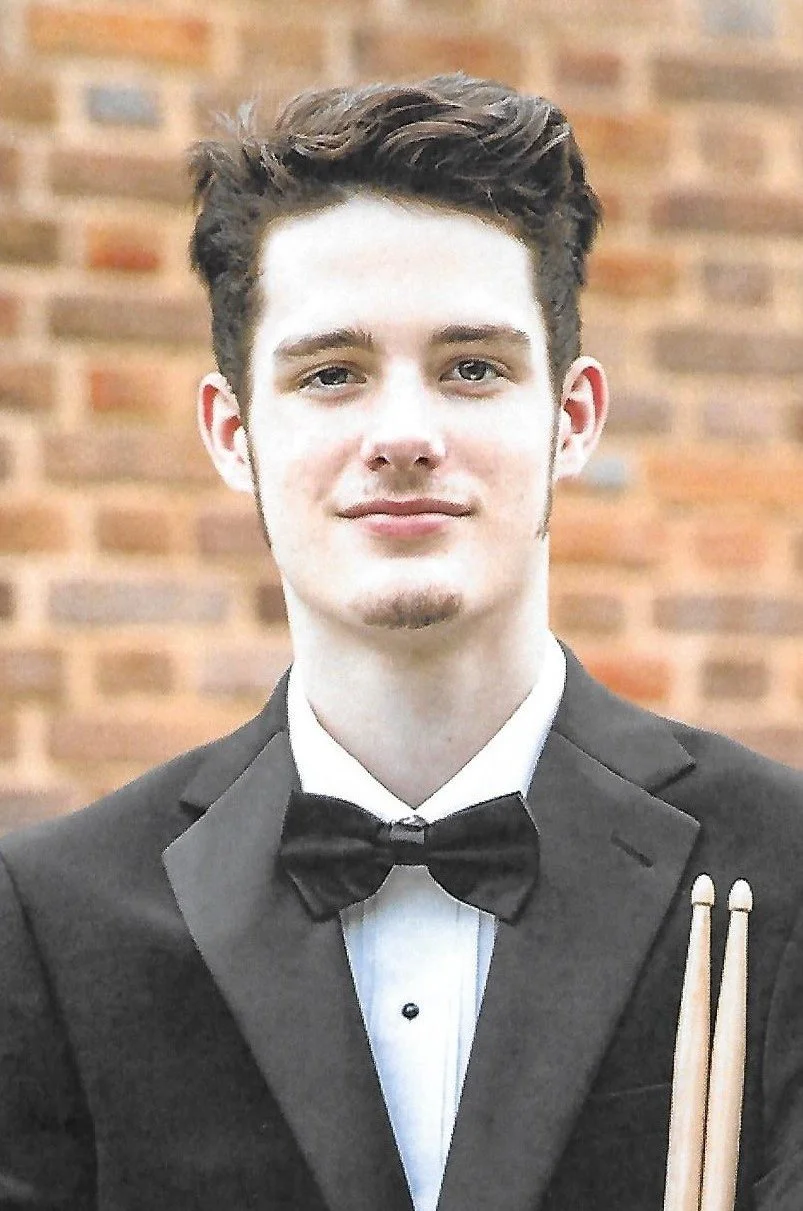 Senior Scholarship, Ingrid Jahn Memorial Scholarship of $1000:  Nolan Forsythe, Percussion (Marimba)
