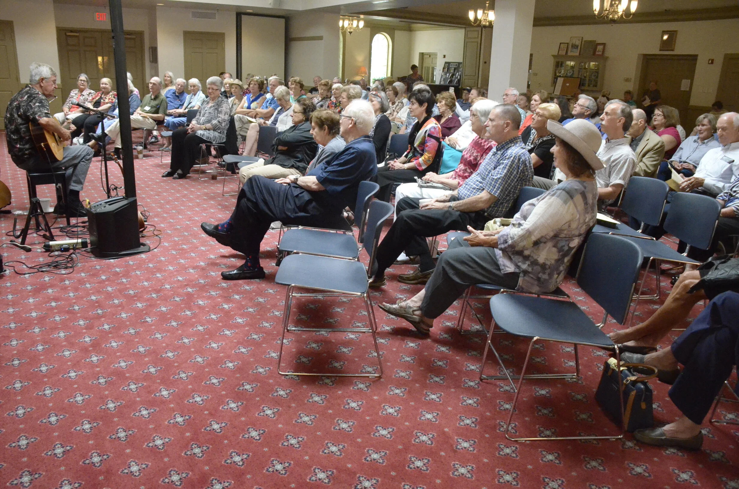 WMC members and guests enjoy the performance