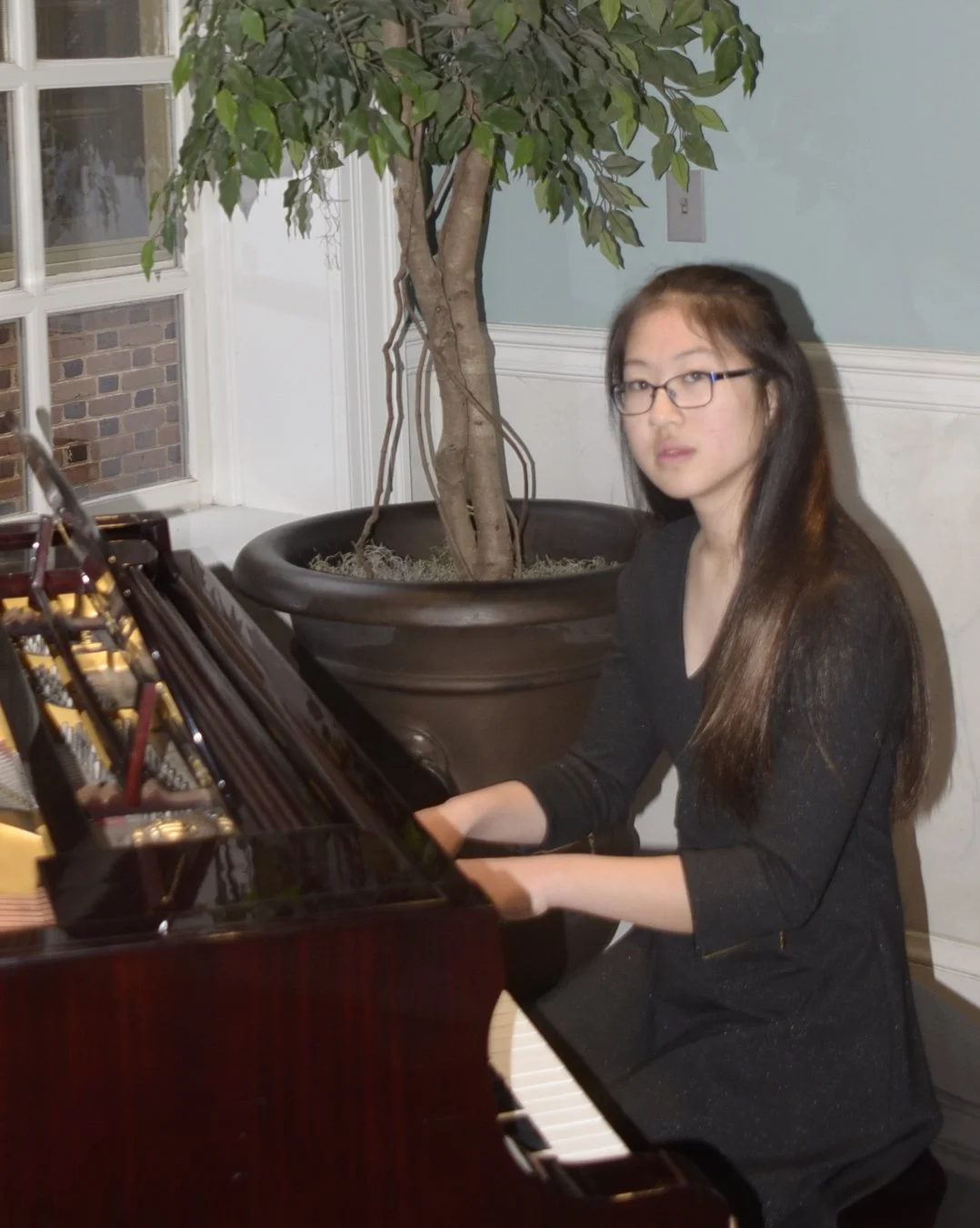 Jr. D.:  Emily Wu, Piano; Honorable Mention and Encouragement Award of $300