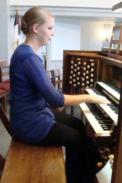 Sr. D.:  Carina Sturdy, Organ; Musical Achievement Award of $500 (Co-Winner) 