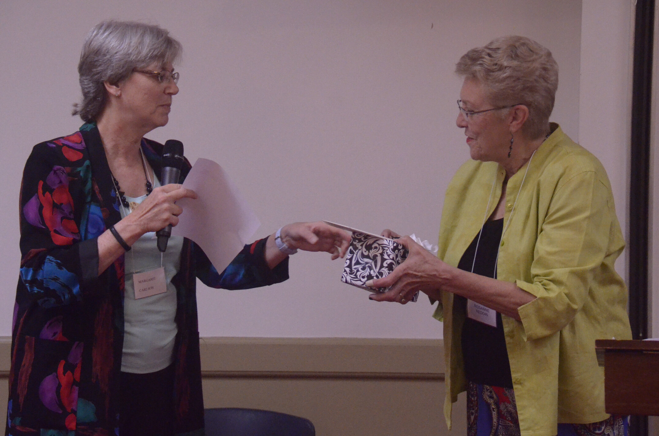 A gift for Rosanne Reddin