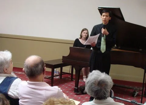 April 20th:  Classical Piano, with Simon Sun 