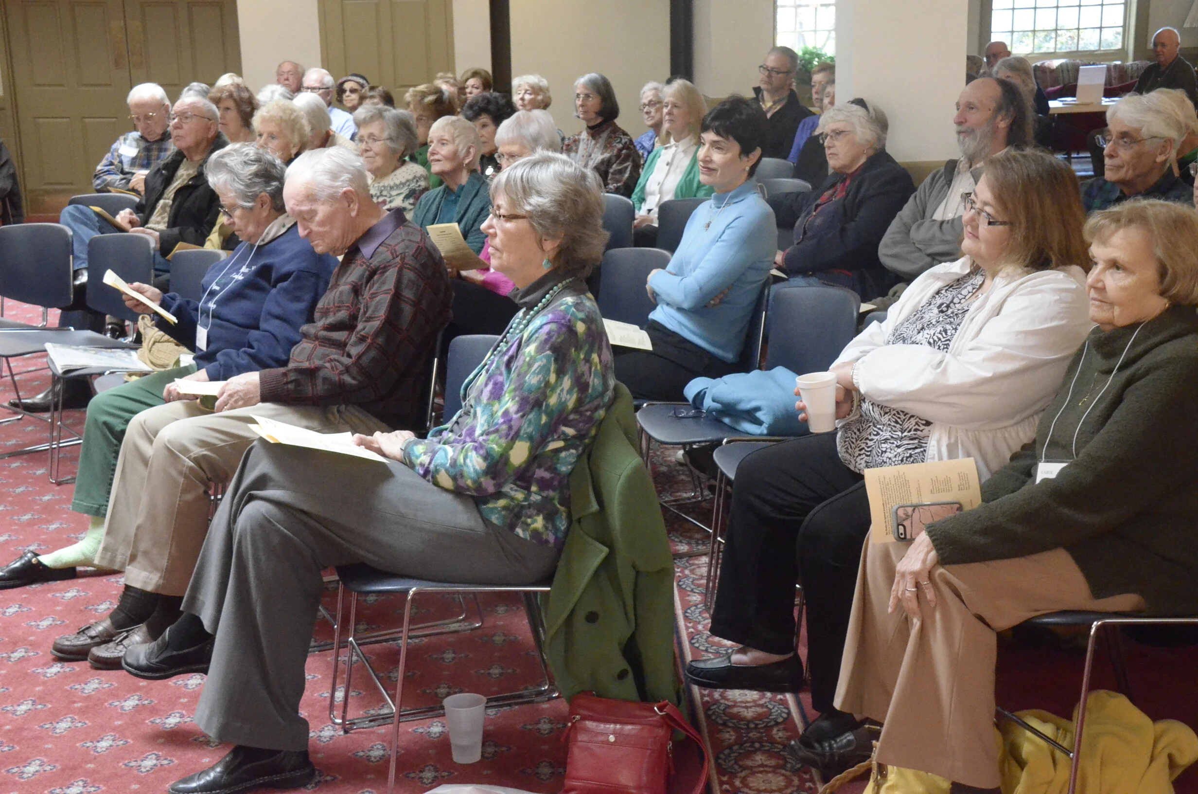 WMC members and guests enjoy the performance