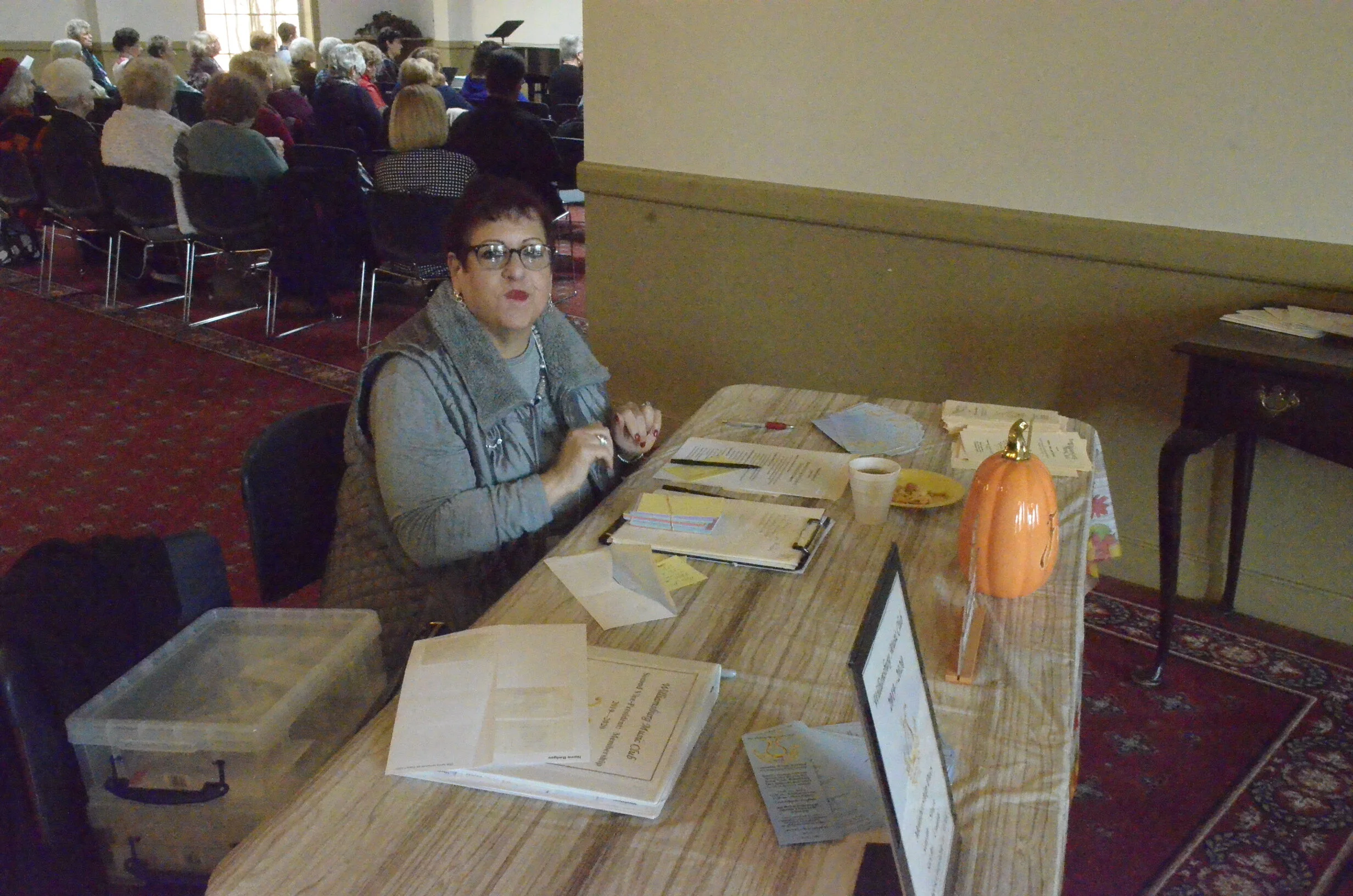 Stephanie Lupo, Second VP: Membership, manages the Membership table