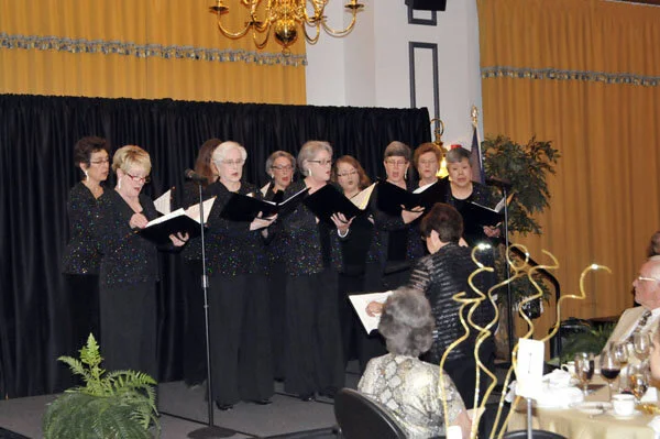 WWC Choraliers, directed by Ann Porter, perform Three Poems of Christina Rossetti, music composed by Phyllis Varner, WMC first President