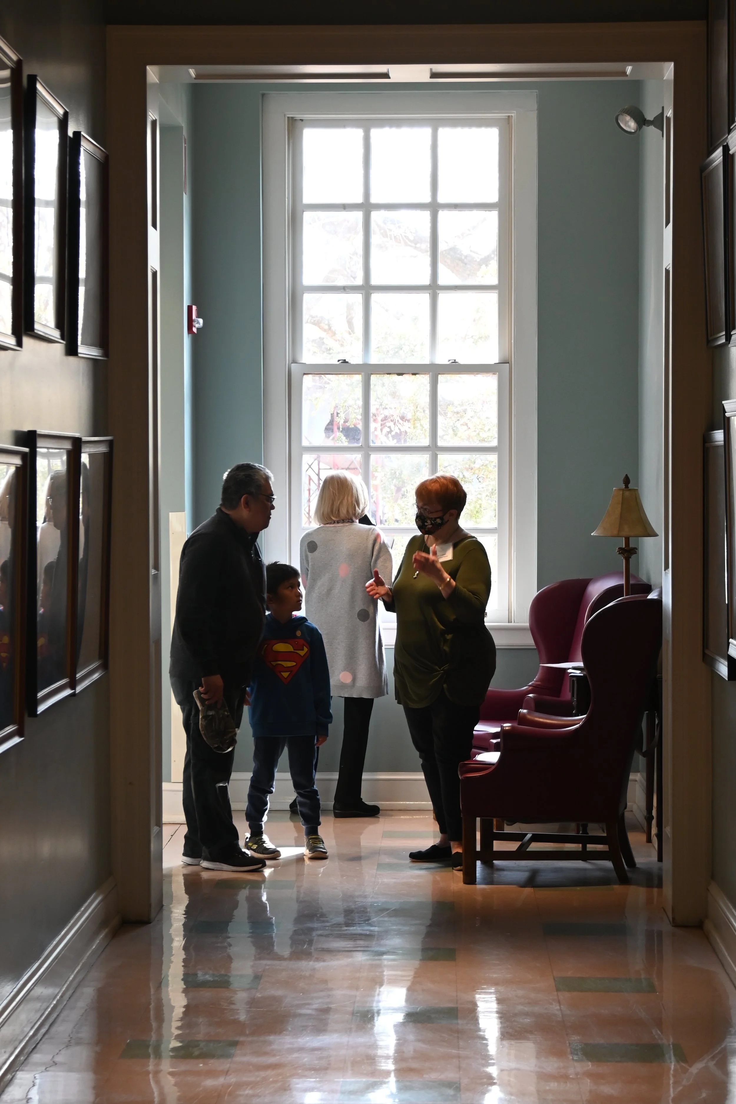 Judy Leasure welcomes GIA families to Ewell Hall