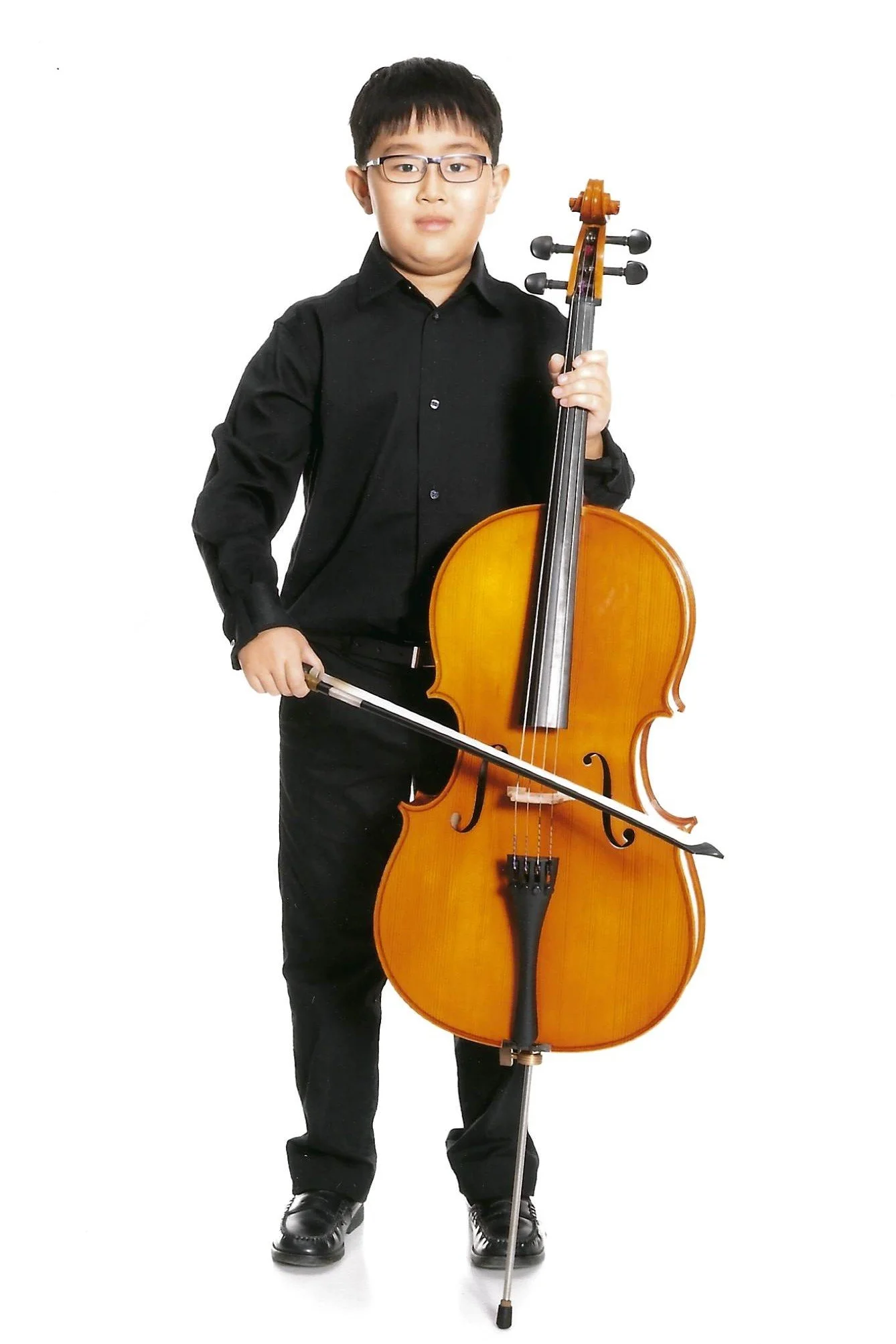 Jr. D.:  Joshua Kang, Cello;  Honorable Mention and Musical Encouragement Award of $300