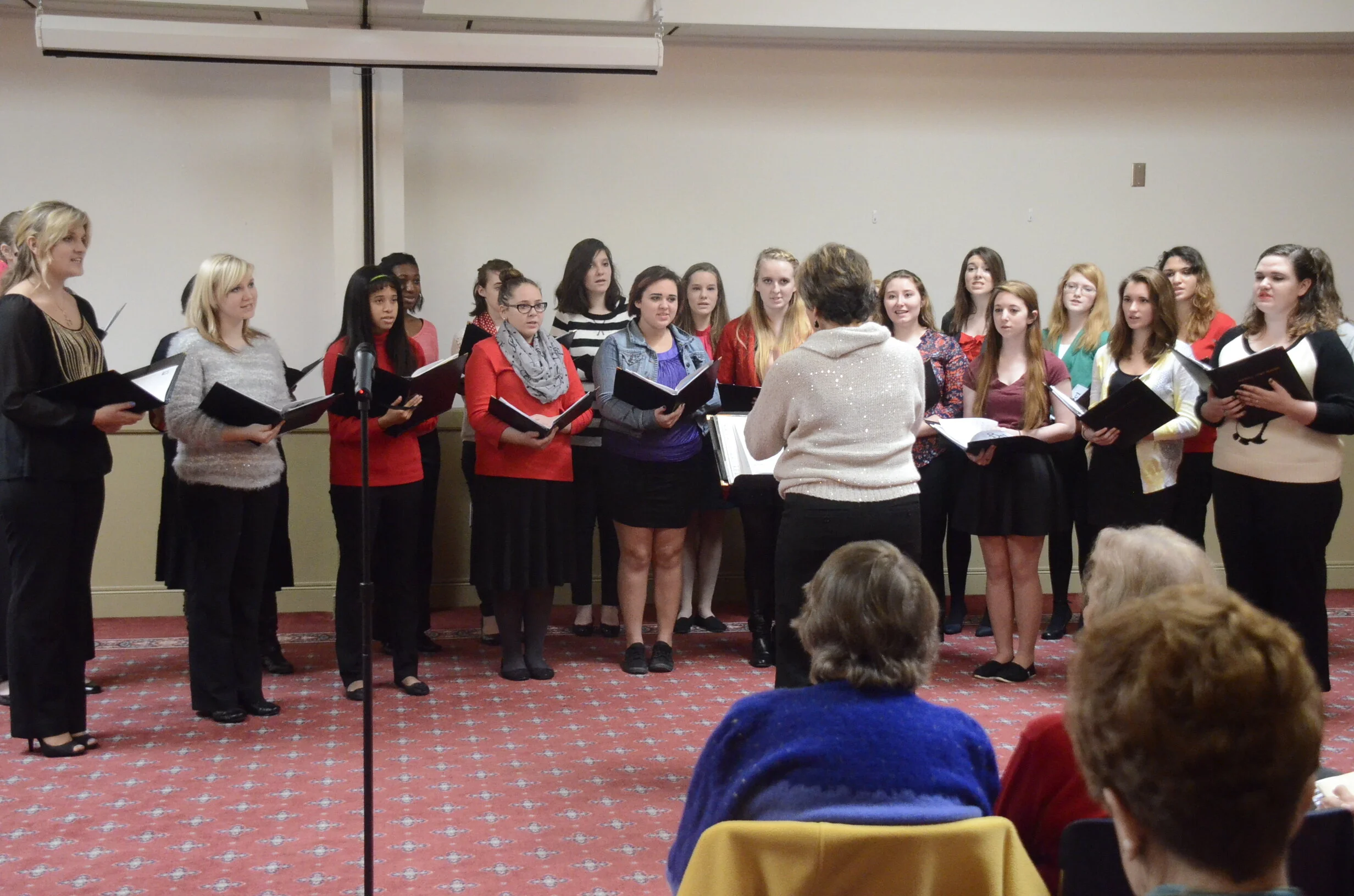 Warhill High School Honors Choirs and Ensembles perform holiday favorites