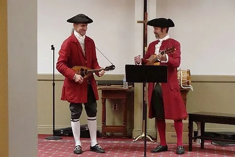 Nov 17th:  "Carols, Songs, and Stories of the Colonial Yuletide" with Lee Welch and Doug Austin, CW Balladeers