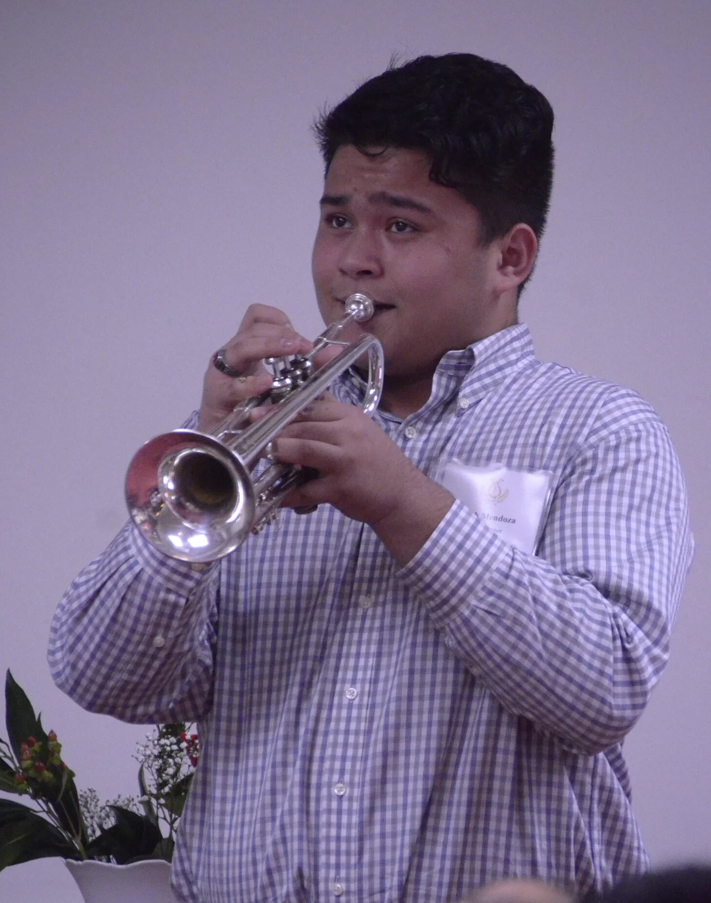 Sr. D.: Noah Mendoza, trumpet; Honorable Mention and Encouragement Award of $300