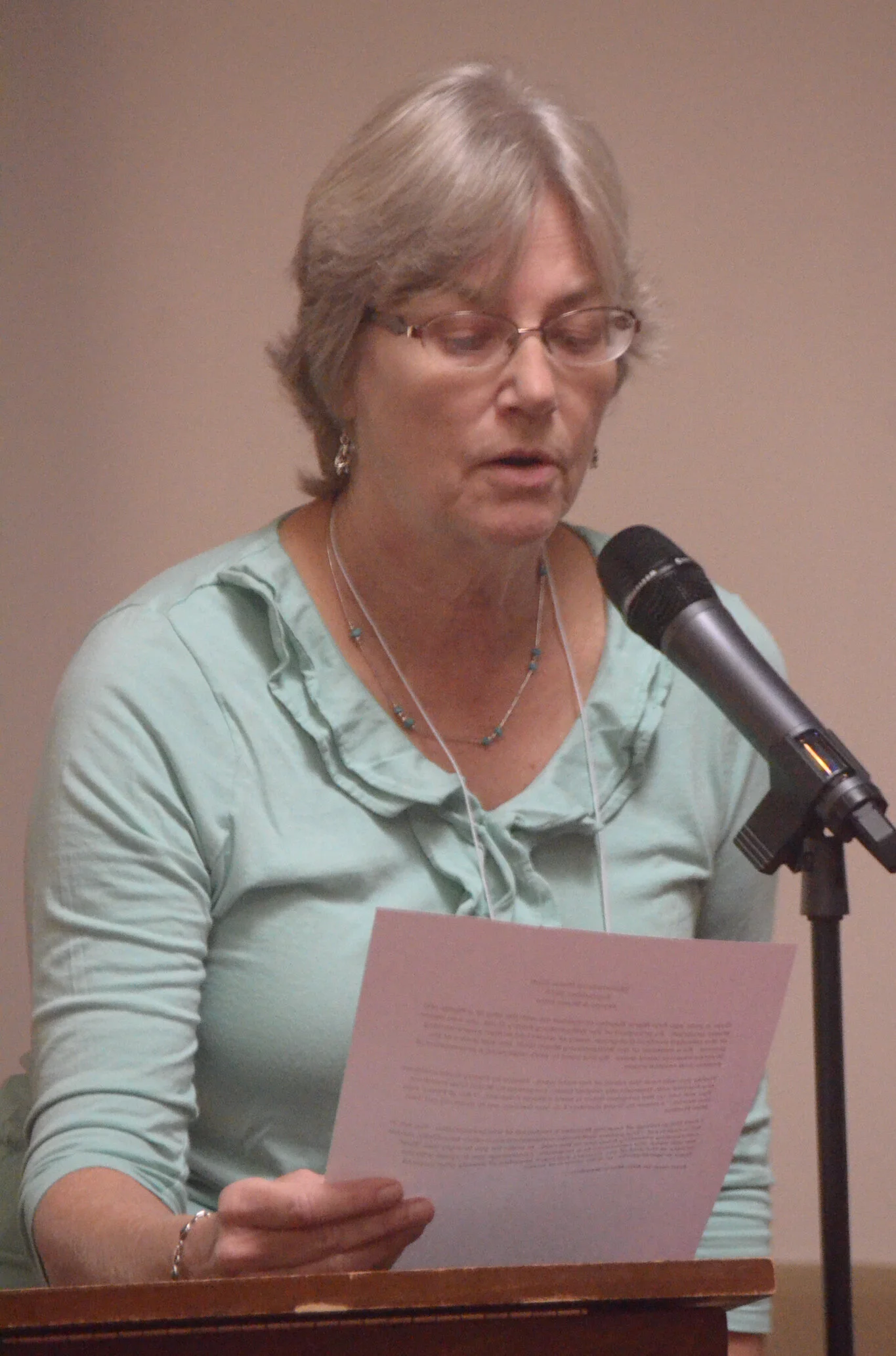 Margaret Carlson, First VP:  Programs, introduces Words and Music