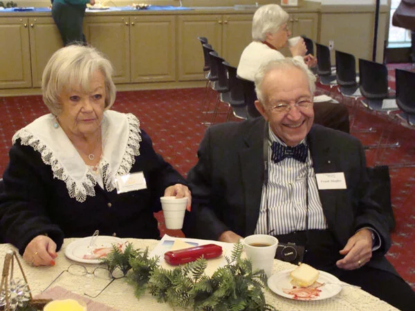 WMC members, Rosemarie Stewart and Frank Shaffer