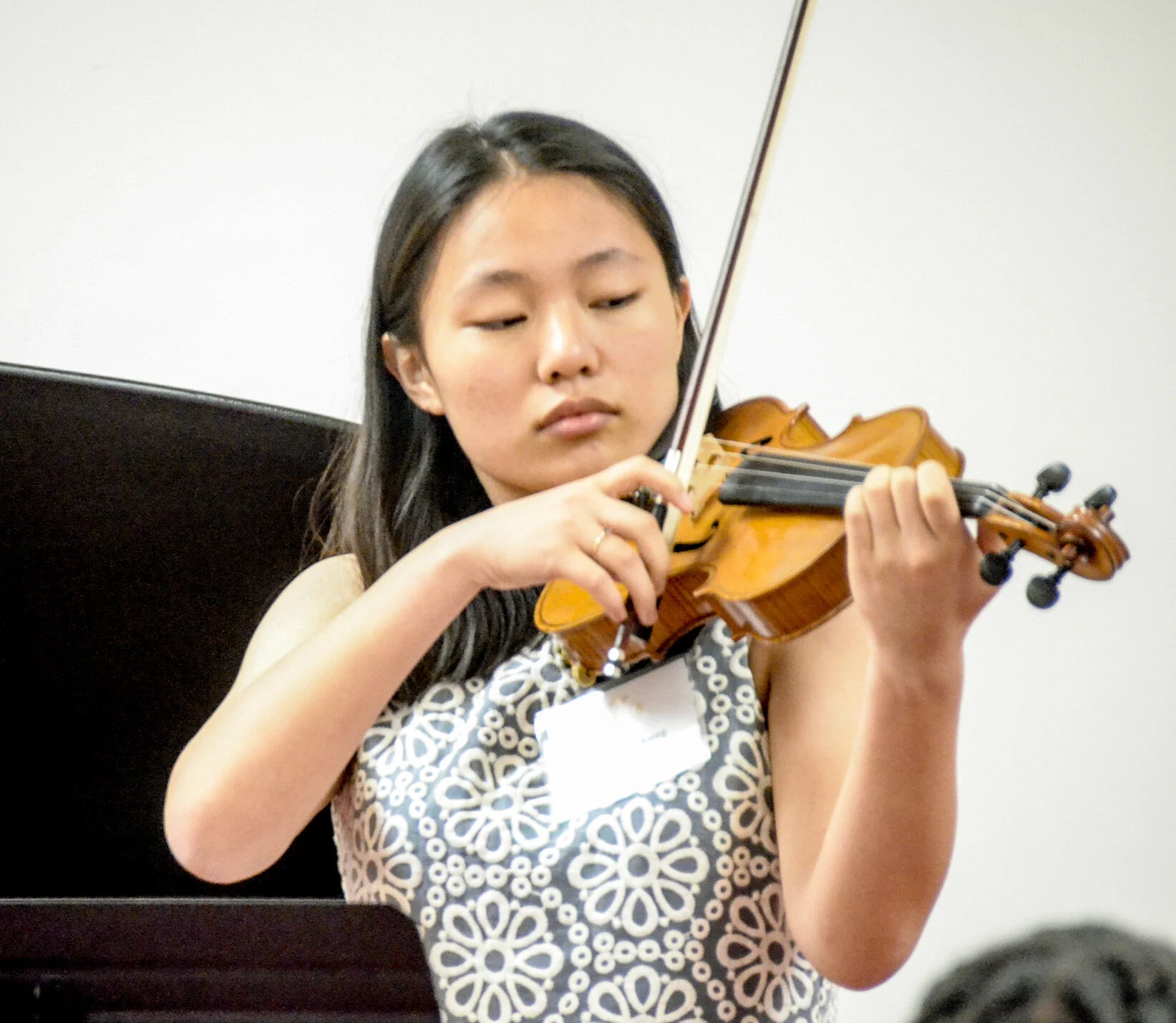 Sr. D.: Yunseo Chung, violin; Co-First Prize, Outstanding Performance Award of $1750