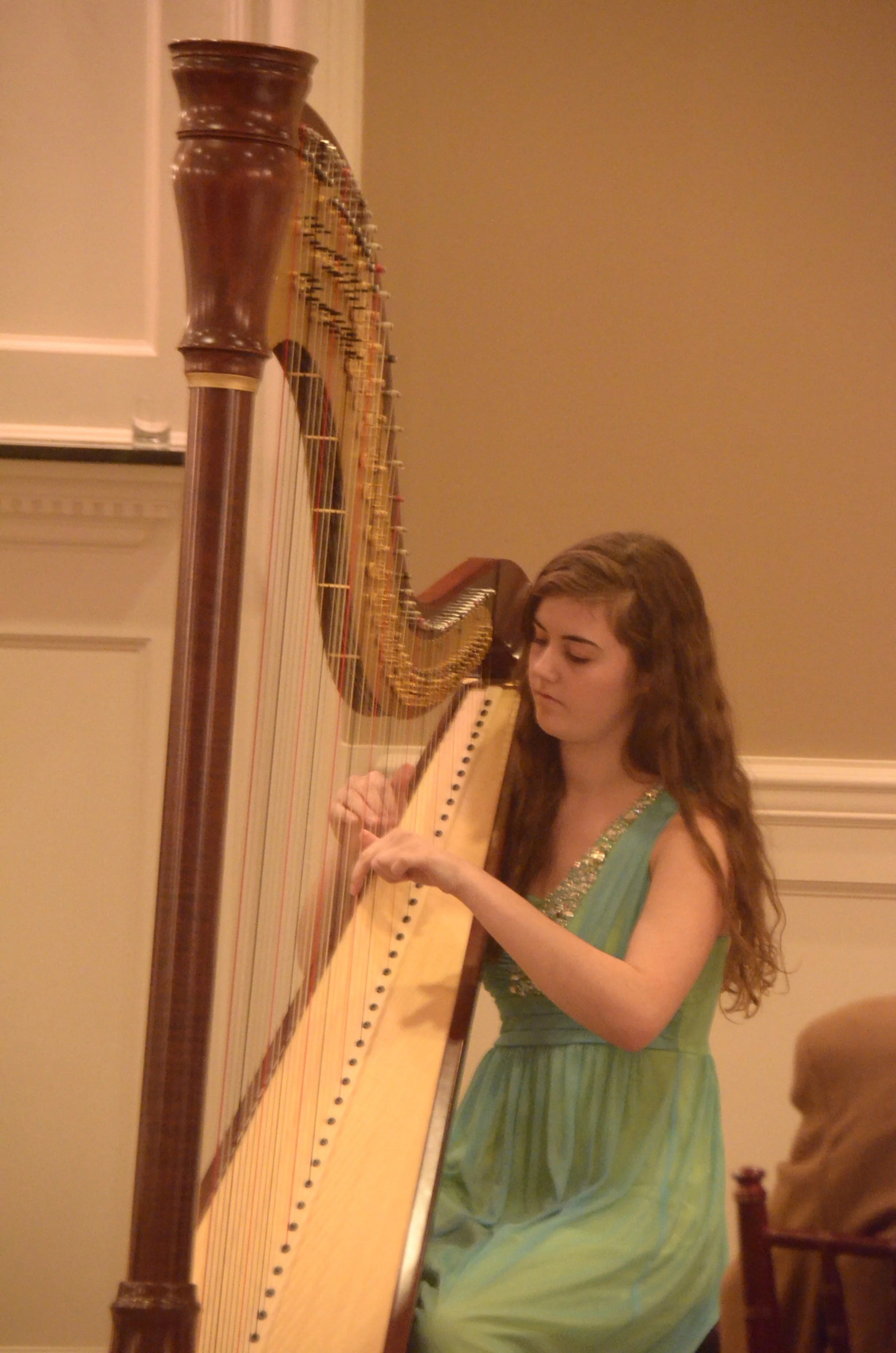 Carrie Anderson, Harp