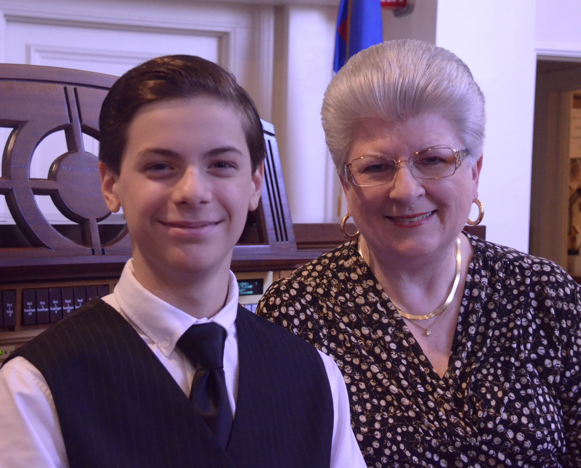 Michael Gibson and Donna Herman