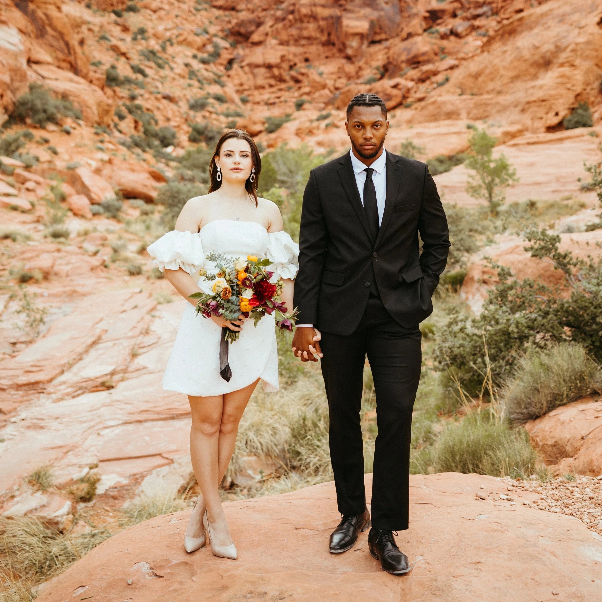 Getting Married Among the Red Rocks of Las Vegas is Otherworldly